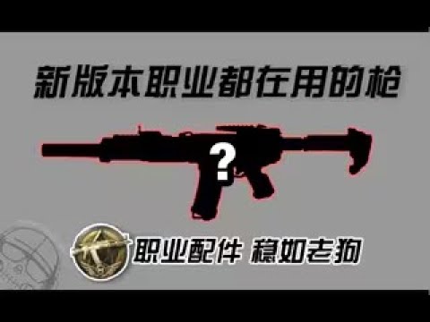 【使命召唤手游】新版本就连职业都在用的步枪有多强？职业配件稳如老狗 #CODM一枪穿云