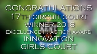 Kent County 2018 Excellence in Action Award Innovation Girl's Court Ceremony