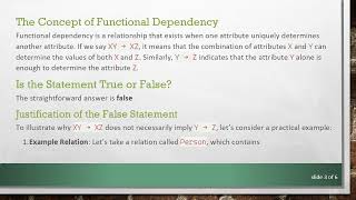 Understanding Functional Dependency in Database Design: Exploring XY→XZ and Y→Z