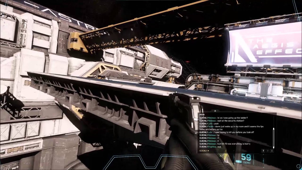 Star Citizen Blur Bug Alpha 2.1