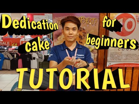 How to write a message or dedication on cake?