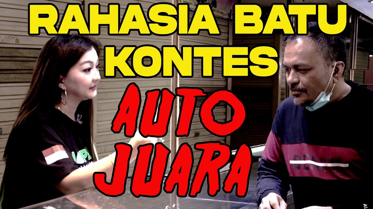 Rahasia batu kontes jadi juara