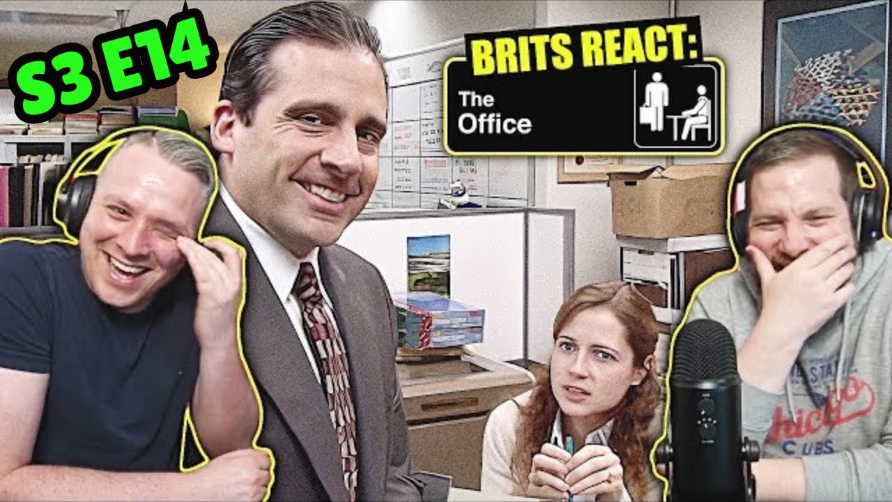 British Guys HILARIOUS The Office Reaction | Season 3 Episode 14 (The Return)