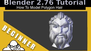 How To Model Polygon Hair In Blender 2.76