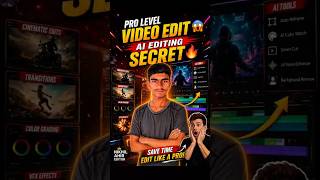 Pro Level AI Video Editing Tutorial 🤖🔥|1Click!#viralvideo#explore#ytshorts#nikhilahireditor#trending