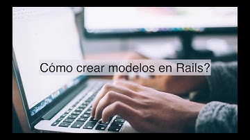 Cómo crear modelos en Ruby on Rails?