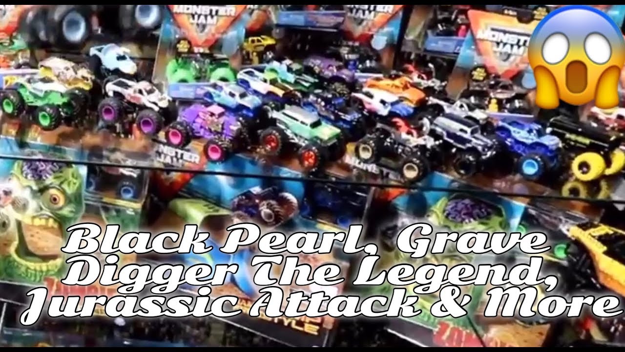 monster jam black pearl toy