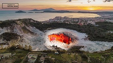 Magma bij Campi Flegrei begint te barsten – dringt huizen binnen en 500.000 mensen in de rode zon...
