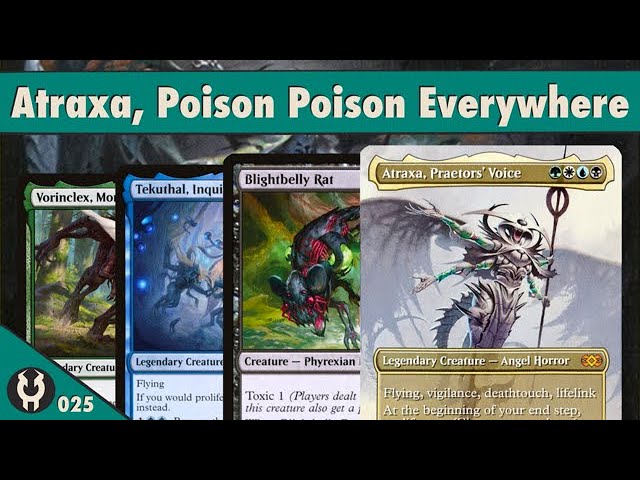 The Best Atraxa, Praetors' Voice Poison Deck - YouTube