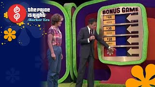 Bob Barker Has Fun With Contestant While Playing Bonus Game - The Price Is Right 1983