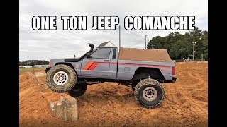 One Ton Jeep Comanche, Rear 4-Link Suspension, 39in Tires