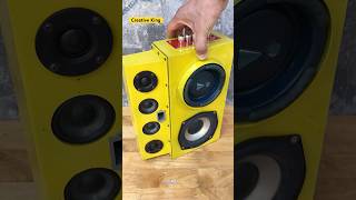 I spent many hours building this speaker #shots