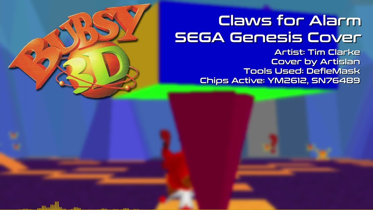 Claws for Alarm | SEGA Genesis Cover | ArtisIan Music