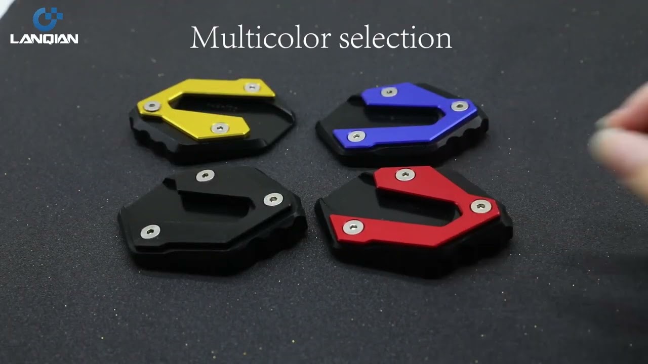 Foot Side Stand Pad Plate Kickstand Enlarger Support Extension For Yamaha XSR900 2015-2021