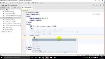 constant oop php lesson4