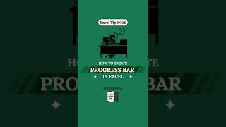 How to Use Progress Bar in Excel | Excel me Progress Bar kaise banaye | #microsoft #excel #shorts ..