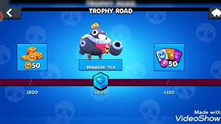 brawlstars box Simulator Thropy Road To 4000 Unlock Tick screenshot 3
