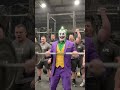 Me Dressed Up As The Joker At The Gym Out Lifting All The Biggest Guys #micdropcomedy #jokesonyou