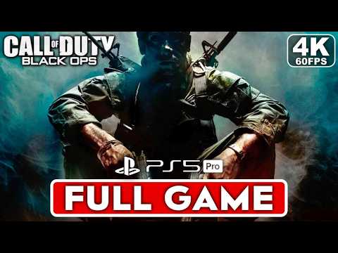 CALL OF DUTY BLACK OPS PS5 Gameplay Walkthrough Campaign FULL GAME [4K 60FPS] - No Commentary