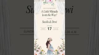 Free Animated Birthday & Baby Shower Invitation Template | Custmize your own baby shower invitation Free Animated Birthday & Baby Shower Invitation Template | Custmize your own baby shower invitation