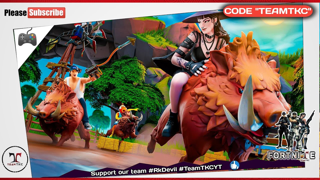 TEAMTKC #Live Streaming | #Fortnite #Ch3s3 - YouTube