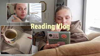 getting out of a reading slump— reading predicted 5 stars for a week 📖⭐️ (spoiler free reading vlog)