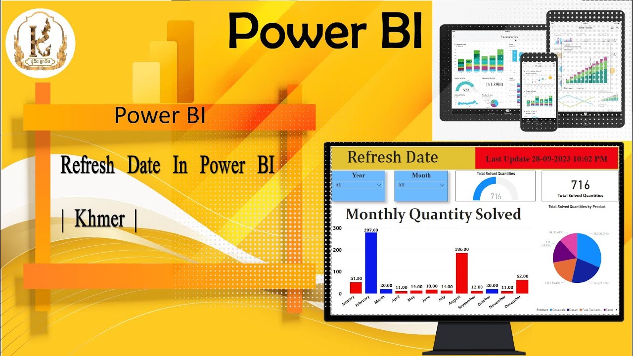 Refresh Date In Power BI Khmer YouTube