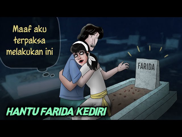 Misteri Hantu Farida 1 - Suka kasih Hadiah & Memikat Pemuda2 Desa #HORORMISTERI  | Animasi Horror class=