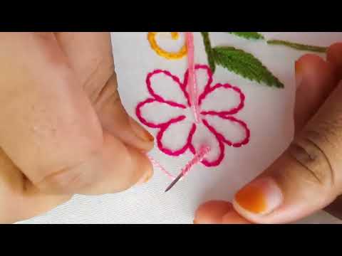 Hand embroidery design all over dress design very beautiful all over dress design