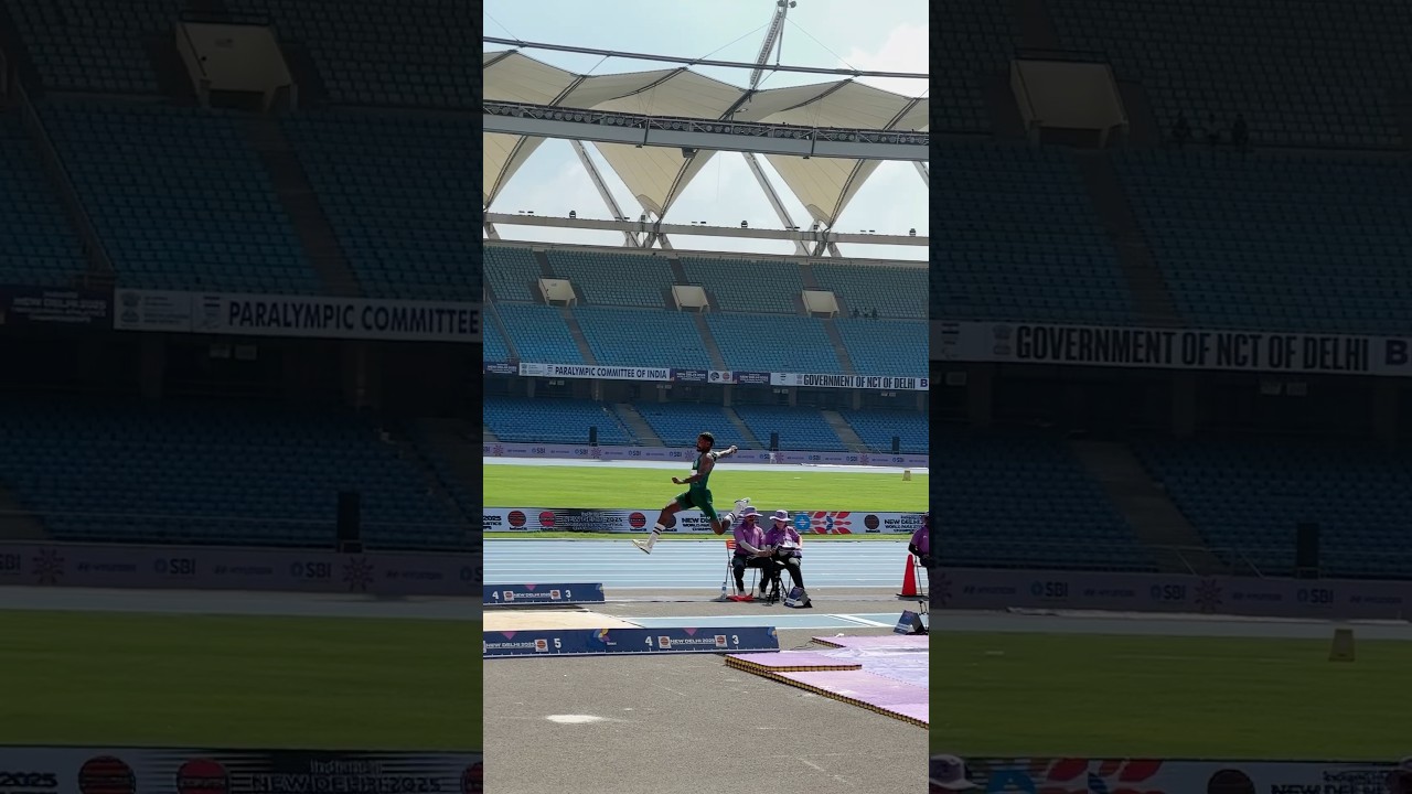 Unbelievable, long jump by Para athlete World championship 2025 