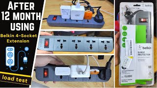 After 12 month using - Belkin 4-Socket Extension Board Surge Protector - Overload Protection review.