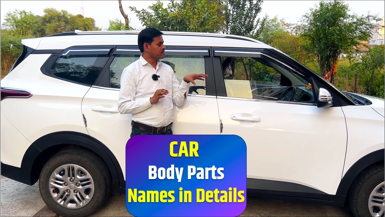 Car Body part in details | Car Body Parts Name and Their Functions ...