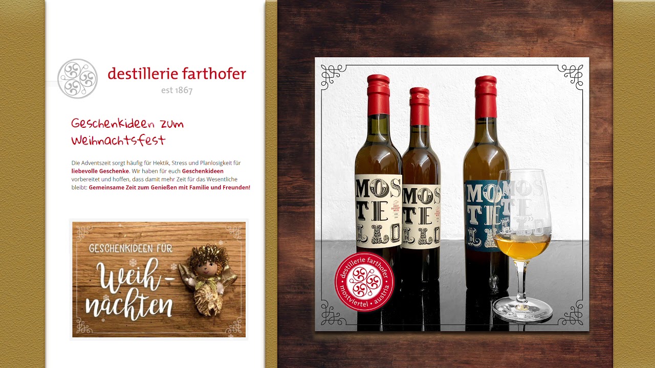 Destillerie Fahrthofer - Geschenkesets