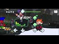 Playing as “Pico” and “lit up” game mode with Darnell on easy mode - Christmas night mod #fnf