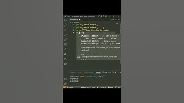 How to print Strings in Python