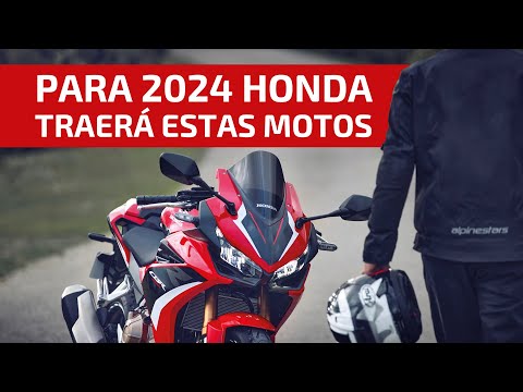 Nuevos lanzamientos de Honda. El 2024 trae estas motos. ¿Cuáles son?