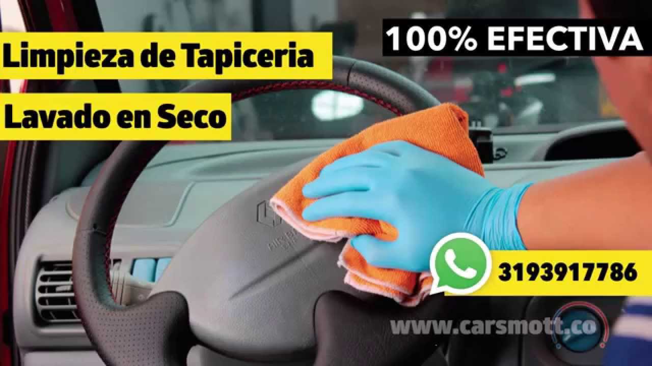 Lavado de Tapiceria - Lavado en Seco | Carsmott - YouTube