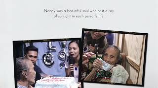 Nanay Oliva’s Memorial Video