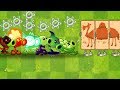 Every Peashooter vs Camel, Pharaoh Zombie and Gargantuar Plants vs Zombies 2 Ultimate Power UP