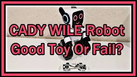 JJRC R4 Cady Wile 2.4G Gesture Sensor Control Sound Interaction Money Management RC Robot REVIEW