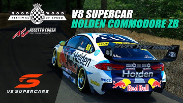 V8 Supercar Holden Commodore ZB Goodwood Hill Climb