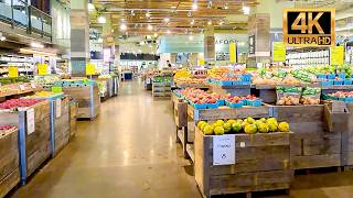 🇨🇦 WHOLE FOODS CANADA Gorgeous Store Tour in Vancouver [4k Video]