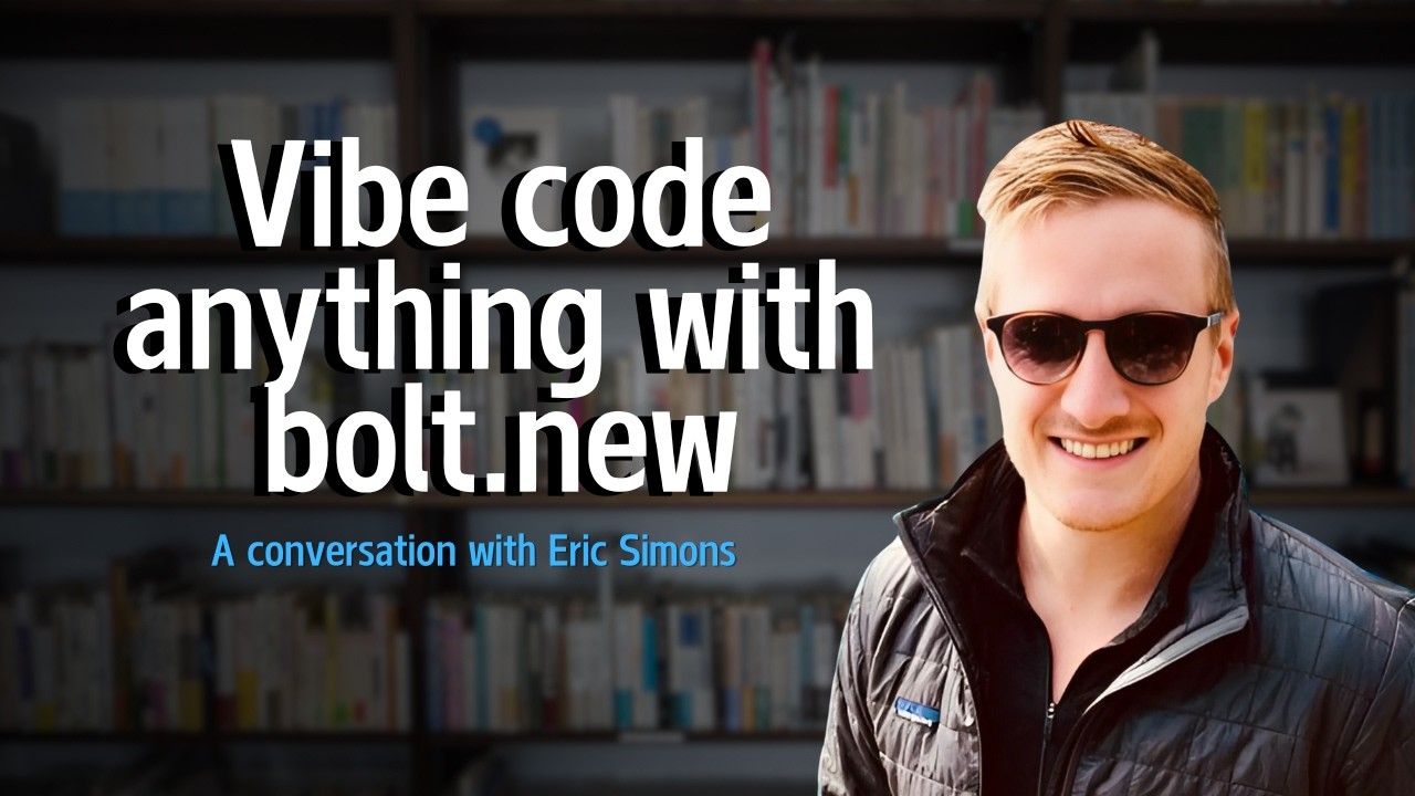 An unfiltered conversation with Eric Simons, CEO of Bolt.new An unfiltered conversation with Eric Simons, CEO of Bolt.new