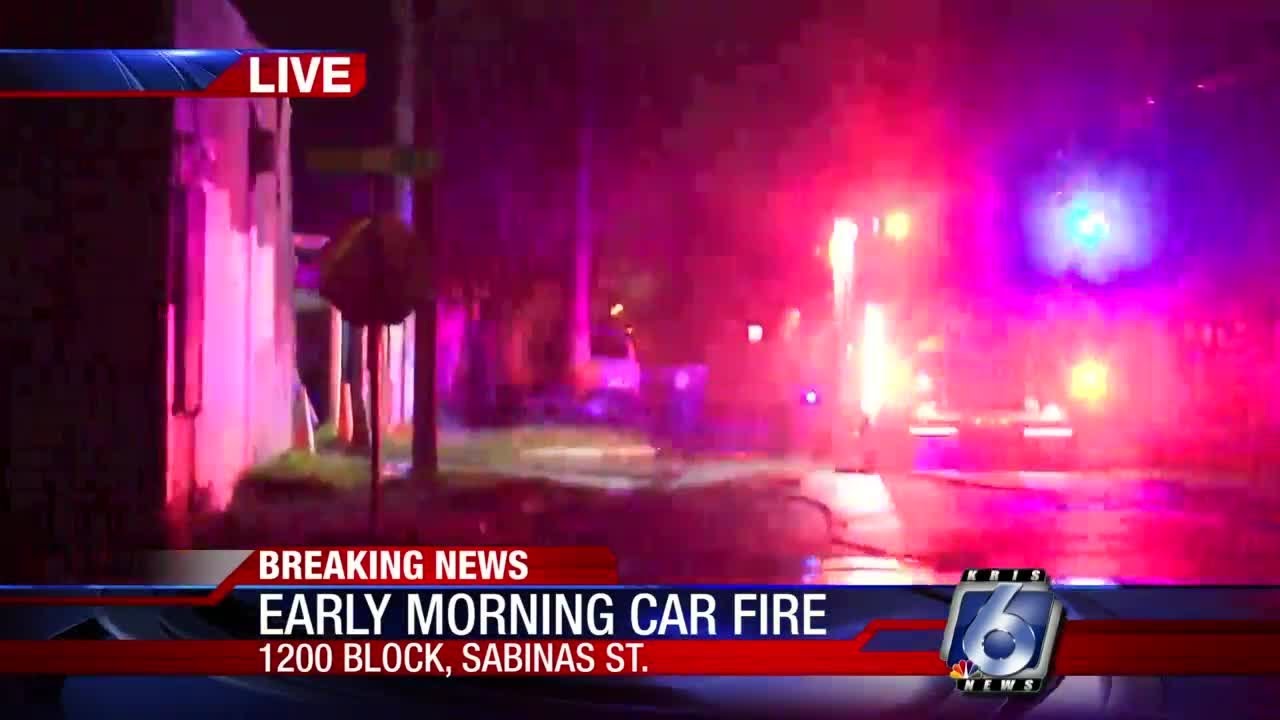 CCFD: Early morning car fire potentially case of arson