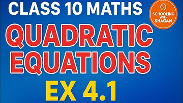 Class 10 Maths (2025-26) | Quadratic Equations | Exercise 4.1 | NCERT Solutions | cbse 