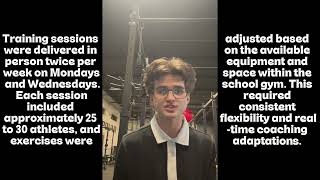 KHS Fieldwork Project - Winter 2026 - Hudson Dauk (Bachelor of Kinesiology) - Level 10 Fitness