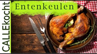 Knusprige Entenkeulen - Das Rezept Resimi