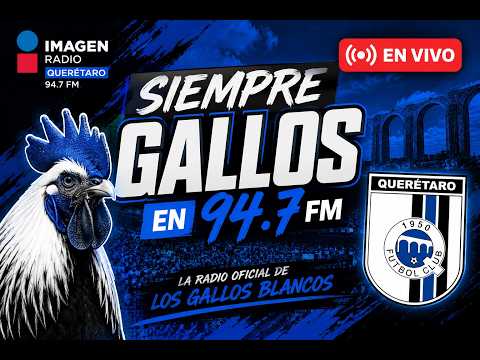 ⚽ ¡HOY JUEGAN LOS GALLOS! | Gallos Blancos vs. Tigres en Vivo 🐓🔥