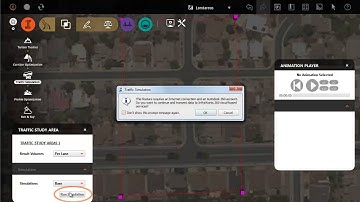 Traffic Simulation Running a Simulation