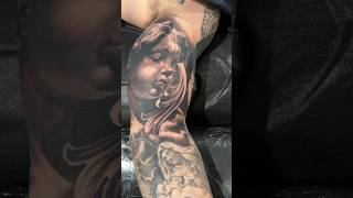 Inner bicep tattoo 💥